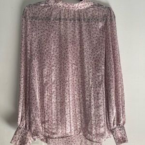 H&M Sheer blouse size L